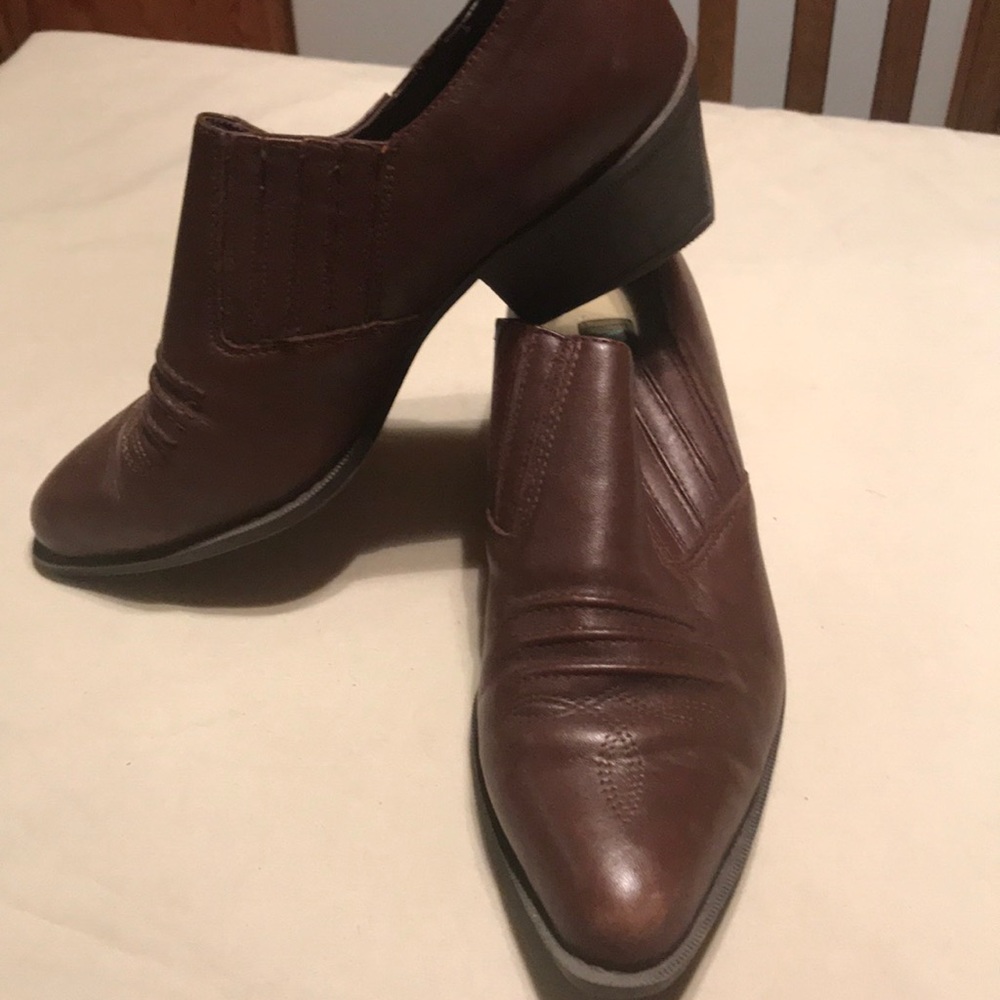 Maine woods brown ankle boots